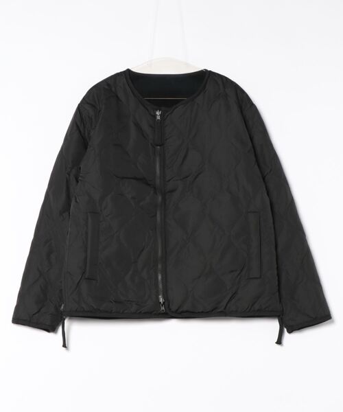 Scrap Book(スクラップブック)の「◆WEB限定 展開◆【TAION】MILITARY RIVERSIBLE CREW NECK DOWN JKT(ダウンジャケット/コート・レディース・ブラック/ホワイト系その他・FREE)」の2枚目の写真