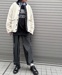 Scrap Book | ◆WEB限定 展開◆【TAION】MILITARY RIVERSIBLE CREW NECK DOWN JKT(ダウンジャケット/コート)