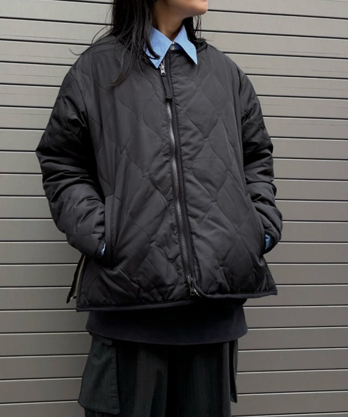 Scrap Book(スクラップブック)の「◆WEB限定 展開◆【TAION】MILITARY RIVERSIBLE CREW NECK DOWN JKT(ダウンジャケット/コート・レディース・ブラック/ホワイト系その他・FREE)」の21枚目の写真