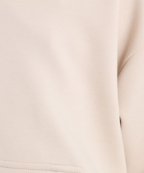 THE SHOP TK (ザ ショップ ティーケー )の「【ダブルジップ】ダンボールフードジップパーカー/洗える(パーカー・レディース・グレー/ナチュラル/ブラック・12/13)」の7枚目の写真