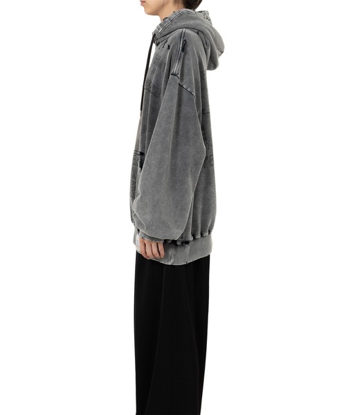 s*)様 ◼︎ MIHARA YASUHIRO ミハラヤスヒロ スウェットパーカ セール】Bleached Cat Print Hoodie（スウェット）｜Maison