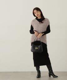 PROPORTION BODY DRESSING | リボンヤーンベストセットアップ / 1215140012(ワンピース)