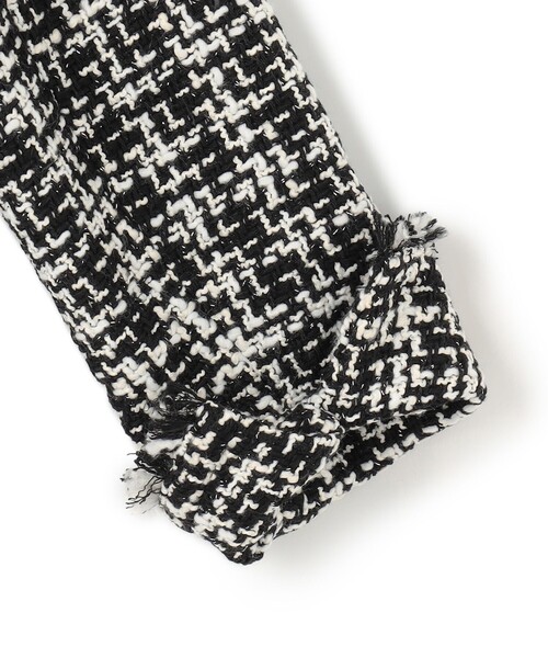 ICB(アイシービー)の「【CLASSY.1月号掲載】ルレックスツイード ノーカラージャケット(ノーカラージャケット・レディース・ブラック系9/ブラック系・6/4/2/0)」の15枚目の写真