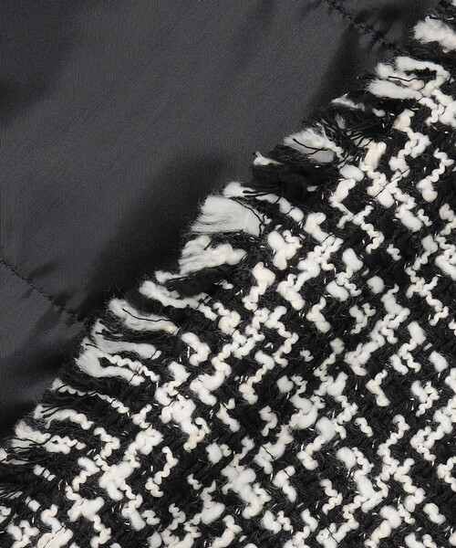 ICB(アイシービー)の「【CLASSY.1月号掲載】ルレックスツイード ノーカラージャケット(ノーカラージャケット・レディース・ブラック系9/ブラック系・6/4/2/0)」の18枚目の写真