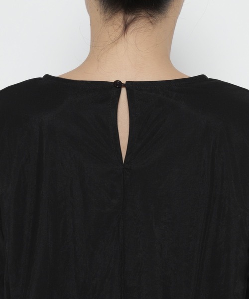 LEPSIM（レプシィム）の「【入卒式／セレモニー】チュール重ねプルオーバー　207847（Tシャツ/カットソー・レディース・ナチュラル/ブラック・FREE）」の9枚目の写真