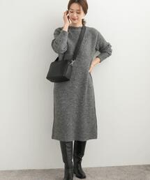 URBAN RESEARCH DOORS | リブ切替ニットワンピース(ワンピース)