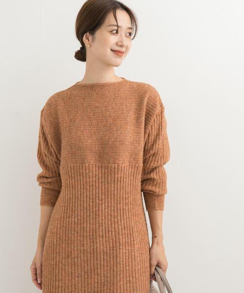 URBAN RESEARCH DOORS（アーバンリサーチドアーズ）の「リブ切替ニット