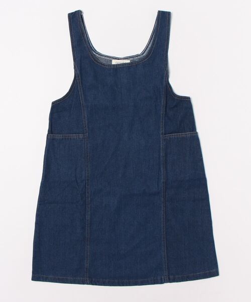 aimoha（アイモハ）の「デニムジャンパーミニスカート（ジャンパースカート・レディース・ネイビー・SMALL/MEDIUM/LARGE/X-LARGE）」の20枚目の写真