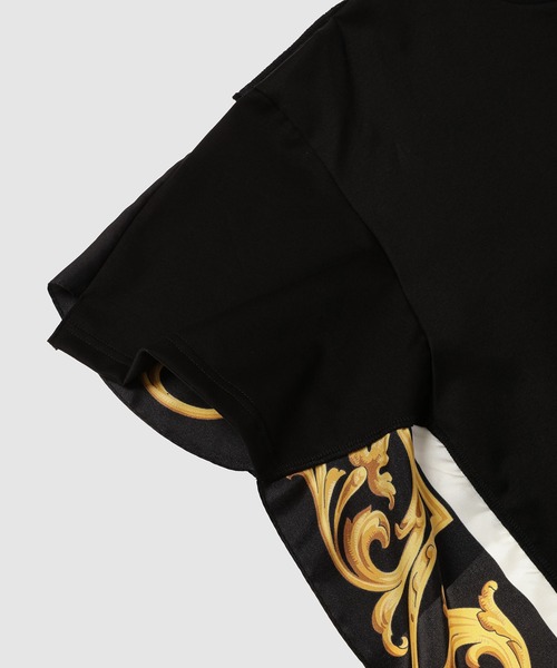 JUNYA WATANABE MAN（ジュンヤワタナベマン）の「『AC/DC』 × SCARF MIX ROCK TEE（Tシャツ/カットソー・メンズ・ブラック系その他・M/S/L）」の3枚目の写真