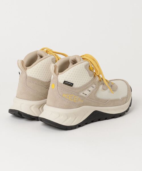 KEEN（キーン）の「HIGHTRAIL MID WP / ハイトレイル ミッド ウォータープルーフ / レディース トレッキングシューズ 防水（ブーツ・レディース・ナチュラル・23cm/23.5cm/24cm/24.5cm/25cm/25.5cm/22.5cm/26cm）」の3枚目の写真