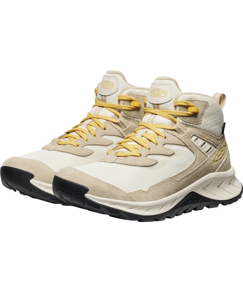 KEEN（キーン）の「HIGHTRAIL MID WP / ハイトレイル ミッド ウォータープルーフ / レディース トレッキングシューズ 防水（ブーツ・レディース・ナチュラル・23cm/23.5cm/24cm/24.5cm/25cm/25.5cm/22.5cm/26cm）」の6枚目の写真