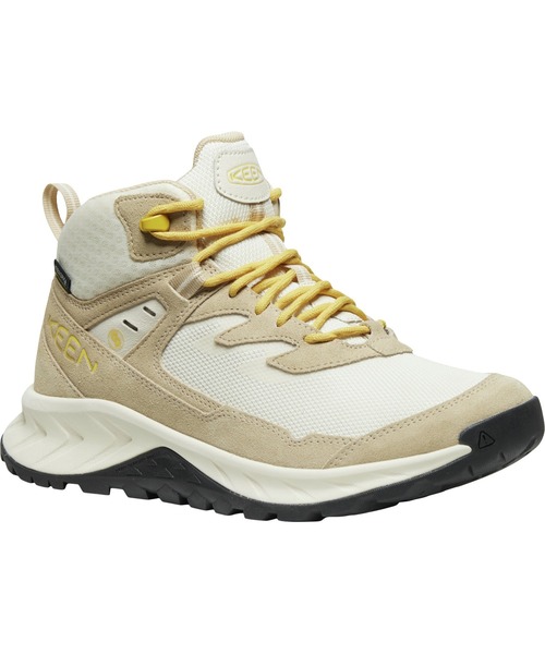 KEEN（キーン）の「HIGHTRAIL MID WP / ハイトレイル ミッド ウォータープルーフ / レディース トレッキングシューズ 防水（ブーツ・レディース・ナチュラル・23cm/23.5cm/24cm/24.5cm/25cm/25.5cm/22.5cm/26cm）」の7枚目の写真