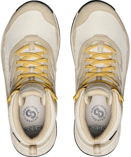 KEEN（キーン）の「HIGHTRAIL MID WP / ハイトレイル ミッド ウォータープルーフ / レディース トレッキングシューズ 防水（ブーツ・レディース・ナチュラル・23cm/23.5cm/24cm/24.5cm/25cm/25.5cm/22.5cm/26cm）」の8枚目の写真