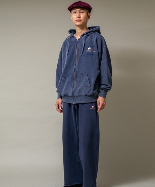 APPLEBUM（アップルバム）の「Dyeing Short Length Parka（パーカー・メンズ・ブラック/ネイビー・LARGE/MEDIUM/X-LARGE）」の3枚目の写真