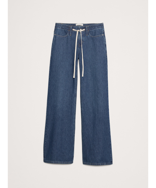 Banana Republic（バナナリパブリック）の「ドローストリング ルーズ ジーンズ（デニムパンツ・レディース・インディゴブルー/ライトインディゴブルー/ブルー系その他/ブラック・28/27/25/26/24）」の15枚目の写真