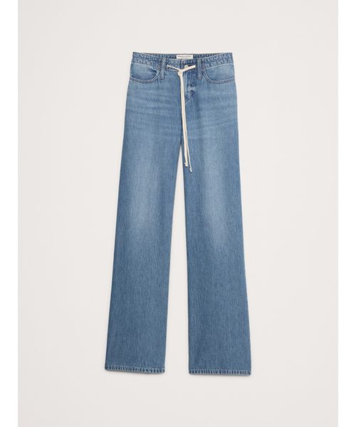 Banana Republic（バナナリパブリック）の「ドローストリング ルーズ ジーンズ（デニムパンツ・レディース・インディゴブルー/ライトインディゴブルー/ブルー系その他/ブラック・28/27/25/26/24）」の16枚目の写真