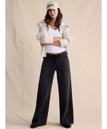 ドローストリング ルーズ ジーンズ