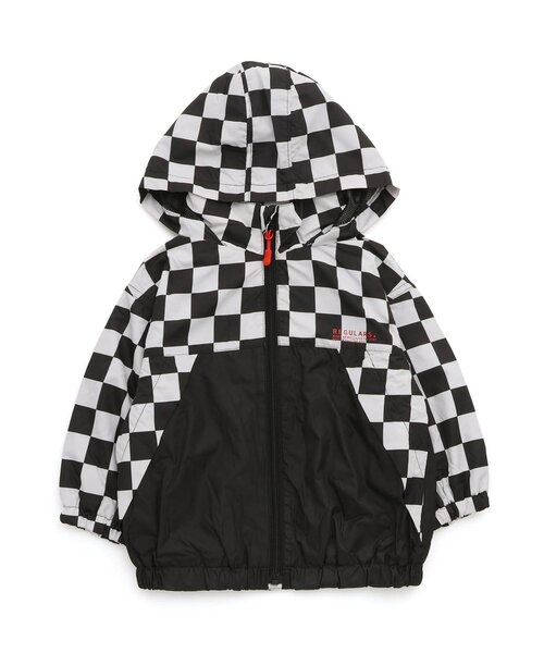 BREEZE（ブリーズ）の「【フードがしまえる/ジュニア対応】カラバリウィンドブレーカー（ナイロンジャケット・キッズ・レインボー/ブラック/ライム/キャメル/ベージュ/ピンク・90/100/120/150/140/160/130/110）」の17枚目の写真