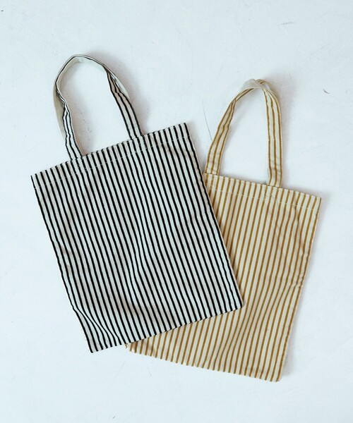 Freada(フリーダ)の「beej/ビージ Flocky Print Canvas Bag/フロッキー プリント キャンバス バッグ 限定展開(トートバッグ・レディース・ブラック/イエロー・ONE SIZE)」の11枚目の写真