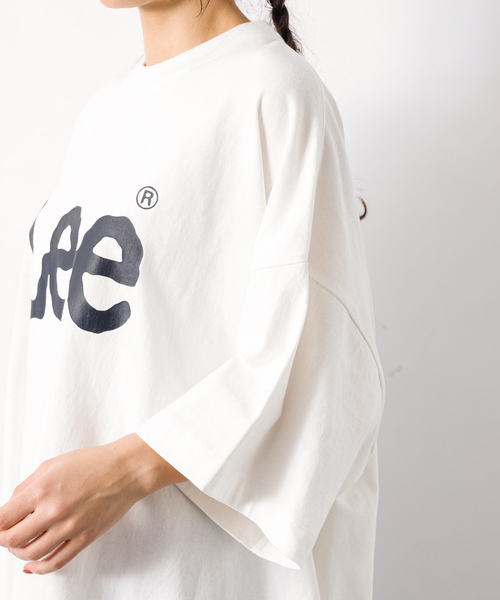 Lee（リー）の「【Lee/リー】SUPERSIZED LEE LOGO T/フロントロゴ ビッグシルエット 半袖Tシャツ / フリーサイズ（Tシャツ/カットソー・メンズ・ホワイト/グレー/ブラック・フリー）」の13枚目の写真