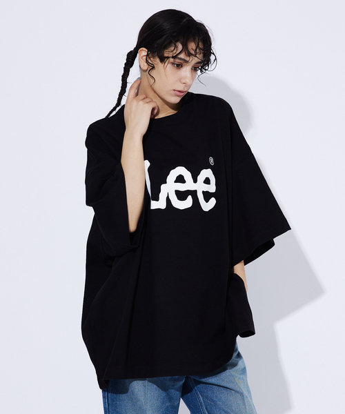 Lee（リー）の「【Lee/リー】SUPERSIZED LEE LOGO T/フロントロゴ ビッグシルエット 半袖Tシャツ / フリーサイズ（Tシャツ/カットソー・メンズ・ホワイト/グレー/ブラック・フリー）」の20枚目の写真