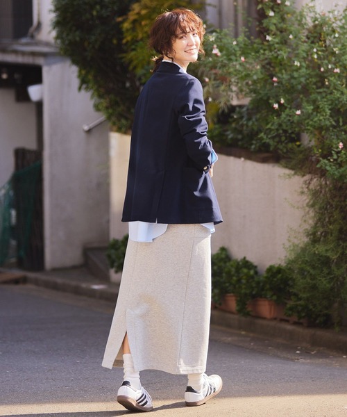 AMERICAN HOLIC（アメリカンホリック）の「裏起毛スウェットタイトスカート（スカート・レディース・ブルー/グレー系その他/ホワイト系その他・S/M/L）」の14枚目の写真