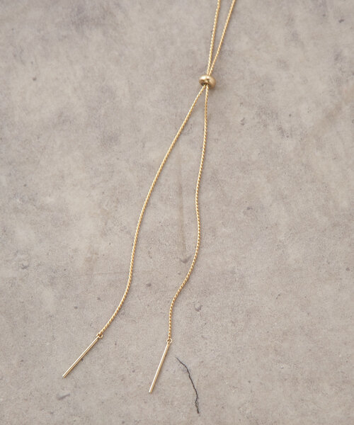 Omekashi(オメカシ)の「ロングスライドパーツネックレス(ネックレス・レディース・ゴールド/シルバー・ONE SIZE)」の11枚目の写真