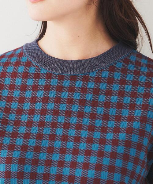 UNTITLED（アンタイトル）の「【セットアップ可能】スポンディッシュプルオーバー（ニット/セーター・レディース・ブラック系1/ブルー系1/ブラック・44/48/00/02/04）」の17枚目の写真