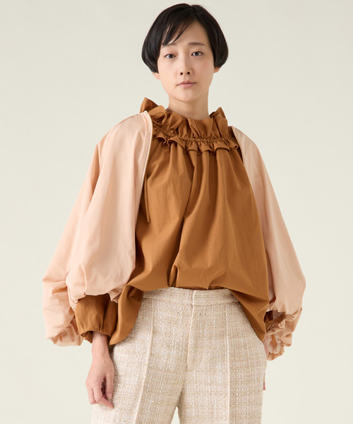 martinique 今季新作ハイカウントタフタブルゾン セール】ハイカウントタフタブルゾン（ブルゾン）｜martinique