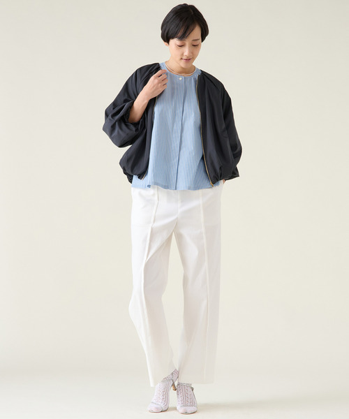 セール】ハイカウントタフタブルゾン（ブルゾン）｜martinique