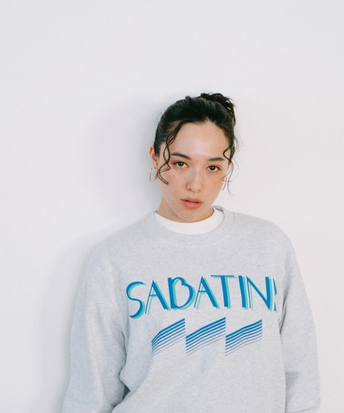 THEATRE PRODUCTS（シアタープロダクツ）の「SABATINI スウェットプルオーバー（スウェット・レディース・ネイビー/グレー/ホワイト・FREE）」の13枚目の写真