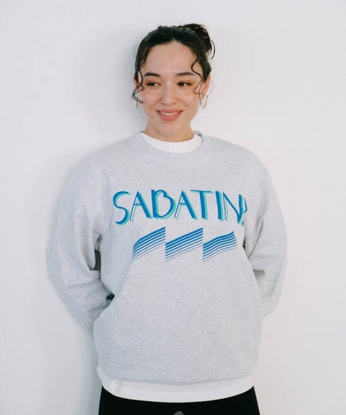 THEATRE PRODUCTS（シアタープロダクツ）の「SABATINI スウェットプルオーバー（スウェット・レディース・ネイビー/グレー/ホワイト・FREE）」の12枚目の写真