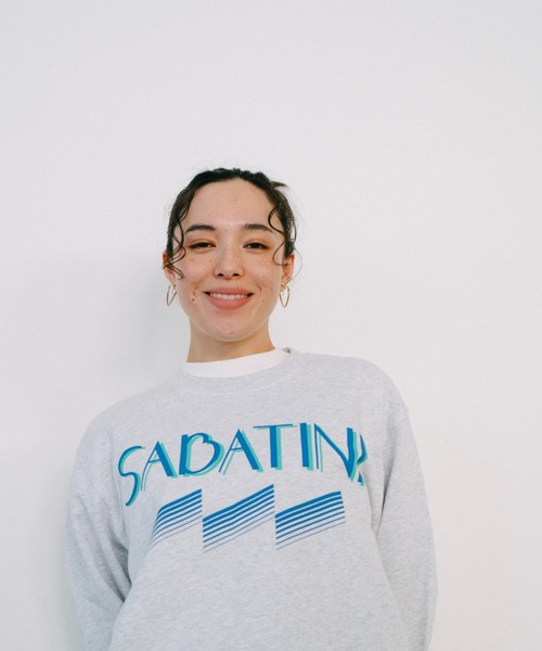 THEATRE PRODUCTS（シアタープロダクツ）の「SABATINI スウェットプルオーバー（スウェット・レディース・ネイビー/グレー/ホワイト・FREE）」の10枚目の写真