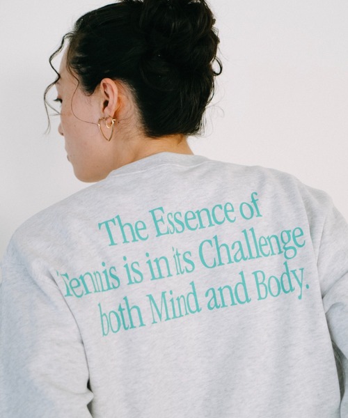 THEATRE PRODUCTS（シアタープロダクツ）の「SABATINI スウェットプルオーバー（スウェット・レディース・ネイビー/グレー/ホワイト・FREE）」の8枚目の写真