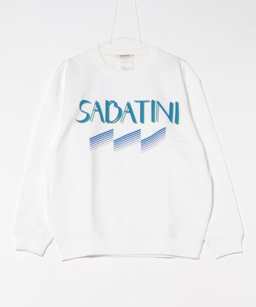 THEATRE PRODUCTS（シアタープロダクツ）の「SABATINI スウェットプルオーバー（スウェット・レディース・ネイビー/グレー/ホワイト・FREE）」の7枚目の写真