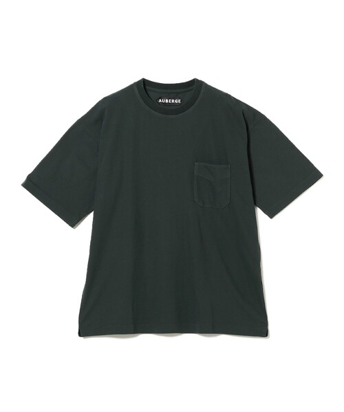 AUBERGE(オーベルジュ)の「AUBERGE / ADAN クルーネック Tシャツ(Tシャツ/カットソー・メンズ・チャコールグレー/ダークグリーン・38/44/40/42)」の6枚目の写真