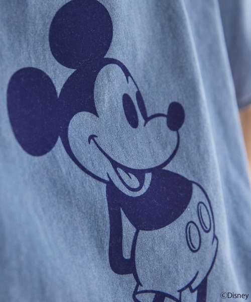 【GOOD ROCK SPEED】MICKEY ミッキープリントT グレー グッドロックスピード GOOD ROCK SPEED Disney Mickey Mouse