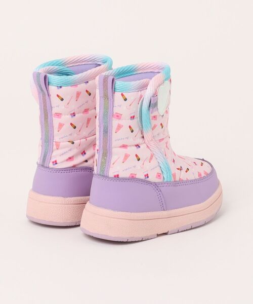 ANAP GｉRL（アナップガール）の「【ANAP GIRL】 ダウンブーツ（ブーツ・キッズ・ピンク・14.0cm/15.0cm/16.0cm/17.0cm/18.0cm）」の2枚目の写真