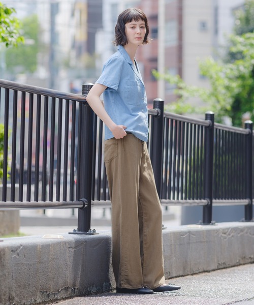 Levi's(リーバイス)の「Levi's/リーバイス SONNY キャンプシャツ ミディアムインディゴ(シャツ/ブラウス・レディース・インディゴブルー・XS/S/M)」の20枚目の写真