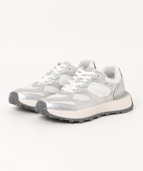 b/m(ビーエム)の「【MoonStar/ムーンスター】B/Mイーバ メンズ/レディース スニーカー(スニーカー・メンズ・シルバー・28.0cm/27.0cm/26.5cm/26.0cm/25.5cm/25.0cm/24.5cm/24.0cm/23.5cm/23.0cm/22.5cm/22.0cm)」の2枚目の写真