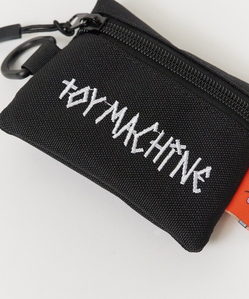 TOY　MACHINE（トイ　マシーン）の「TOY MACHINE/トイマシーン TM SQUARE COIN PURSE コインパス 2026年春夏（コインケース・メンズ・ブラック/ライトブラウン/ブラック×ホワイト・FREE）」の7枚目の写真