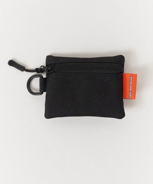 TOY　MACHINE（トイ　マシーン）の「TOY MACHINE/トイマシーン TM SQUARE COIN PURSE コインパス 2026年春夏（コインケース・メンズ・ブラック/ライトブラウン/ブラック×ホワイト・FREE）」の4枚目の写真