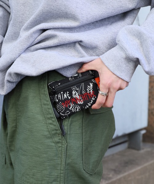 TOY　MACHINE（トイ　マシーン）の「TOY MACHINE/トイマシーン TM SQUARE COIN PURSE コインパス 2026年春夏（コインケース・メンズ・ブラック/ライトブラウン/ブラック×ホワイト・FREE）」の12枚目の写真