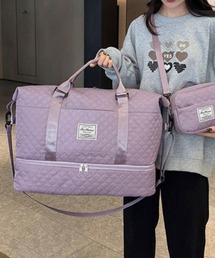 ナイロン折りたたみボストンバッグ