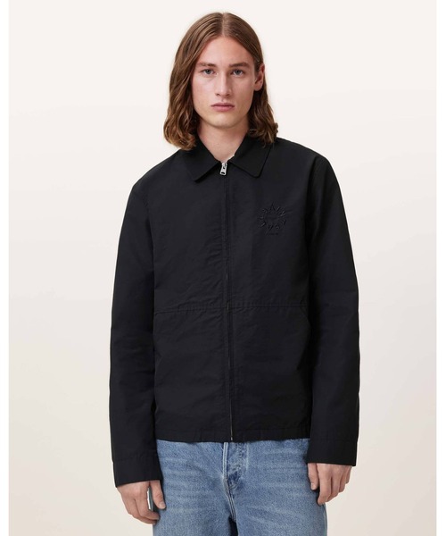ALLSAINTS(オールセインツ)の「FENWAY TIERRA EMBROIDERED JACKET | FENWAY TIERRA 刺繍 ジャケット(その他アウター・メンズ・ブラック・M/L/XS/S)」の1枚目の写真