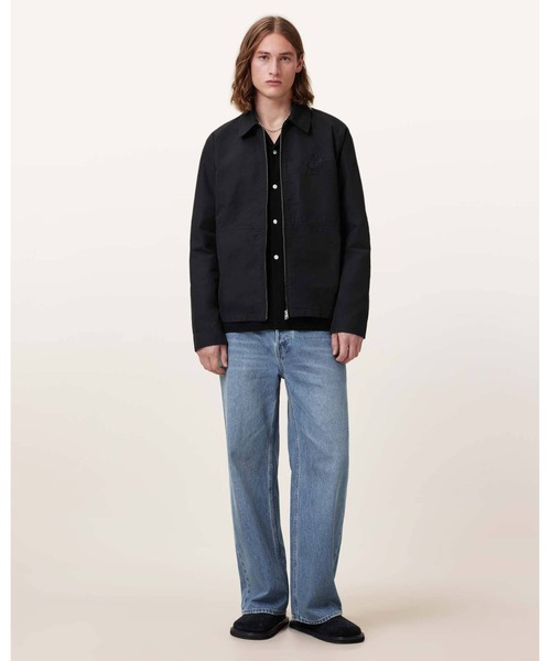 ALLSAINTS(オールセインツ)の「FENWAY TIERRA EMBROIDERED JACKET | FENWAY TIERRA 刺繍 ジャケット(その他アウター・メンズ・ブラック・M/L/XS/S)」の2枚目の写真