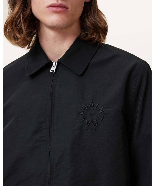 ALLSAINTS(オールセインツ)の「FENWAY TIERRA EMBROIDERED JACKET | FENWAY TIERRA 刺繍 ジャケット(その他アウター・メンズ・ブラック・M/L/XS/S)」の3枚目の写真