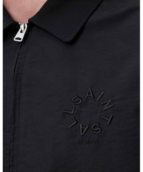 ALLSAINTS(オールセインツ)の「FENWAY TIERRA EMBROIDERED JACKET | FENWAY TIERRA 刺繍 ジャケット(その他アウター・メンズ・ブラック・M/L/XS/S)」の4枚目の写真