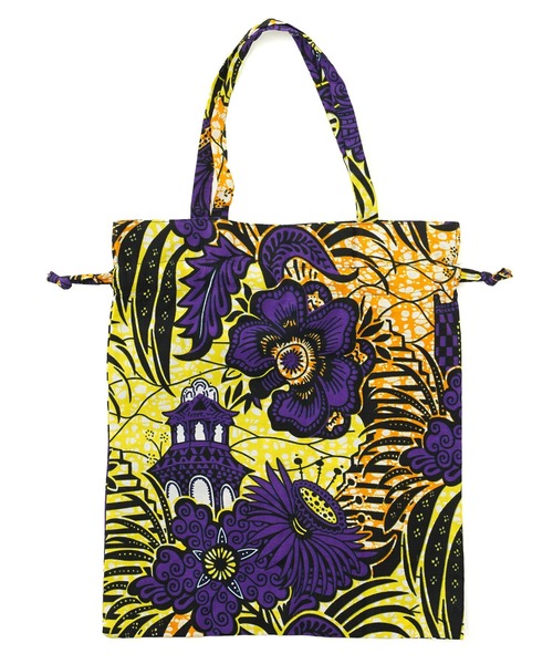 ROSE BUD（ローズバッド）の「(AS)パーニュ巾着バッグ（トートバッグ・レディース・ブルー/ピンク/イエロー・ONE SIZE）」の2枚目の写真