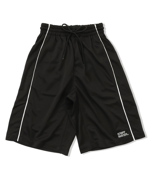 KRIFF MAYER Kid's Collection（クリフメイヤーキッズコレクション）の「バスパン 軽量ジャージ ハーフパンツ（その他パンツ・キッズ・ブラック/オリーブ/ベージュ/オレンジ/ネイビー/パープル・120/130/140/150/160/170）」の2枚目の写真